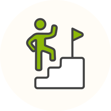 キャリアアップのアイコン